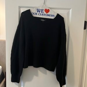 Lulus Black Crew Neck Sweater